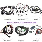 Machine Operation Vending Machine Power Cable Assembly with Wire Harness and OEM