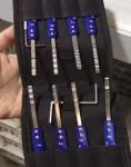 Safe Box Locksmith Tools 8 in 2 Lock Pick Set Hooks Lock Pick Set