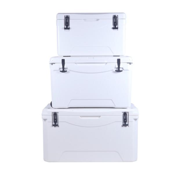 LLDPE Hiking Ice Box Cooler 35QT Portable Drinks Cooler Box