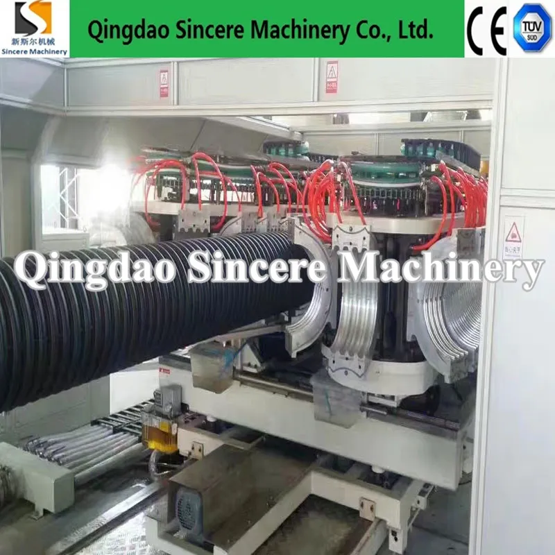 Corrugated DWC CPVC Pipe Manufacturing Machine Bellows Drainage Drip Pipe