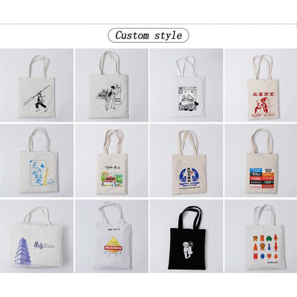 Dye Sublimation Printing Cotton 34x45cm Canvas Tote Bag