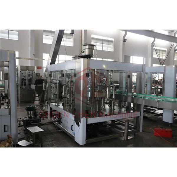 Linear Beer Bottle Filling Machine Glass Bottle Gravity Filling System