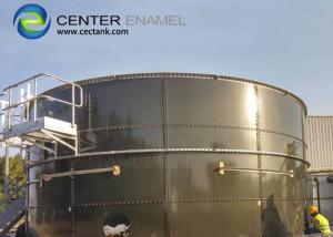 China 12mm Bolted Steel Landfill Leachate Tanks AWWA Standard on sale