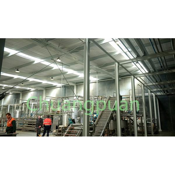 20KW Mango Pulp Production Line 500-50000KG/H 10000KG Capacity