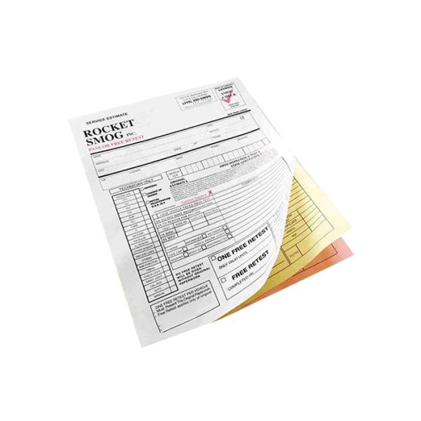 Perfect Image NCR Carbonless Paper Offset Printing Flat Paper Surface