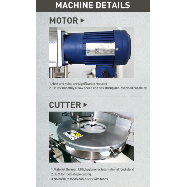 Restaurant 3600pcs/H Baozi Making Machine Stuffed Bun Maker Equipment