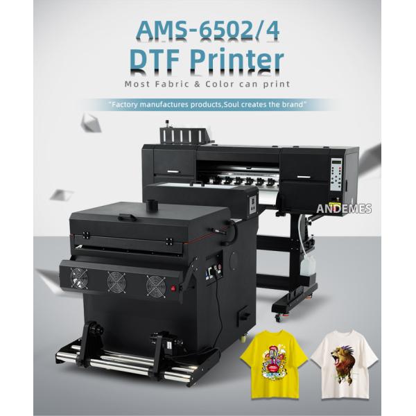A1 60cm Dtf Printer Roll To Roll Machine All In One Model White Ink Circulation