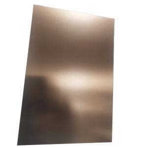 China Wholesale By Manufacturer Black Rose Gold Metal Stainless Steel Honeycomb Sandwich Panel on sale