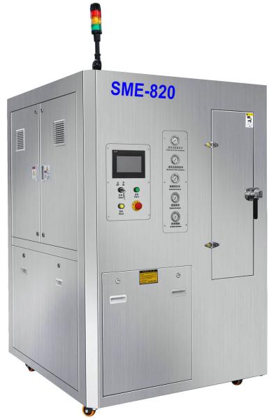 Cheap SME-860 Stencil  Cleaning Machine With PC 2D Mark Scanner And Network Modular For MES Connection for sale