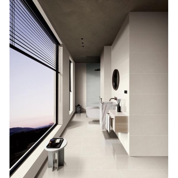 Beige Glazed Ceramic Wall Tile 400x800mm Acid-Resistant AAA Grade