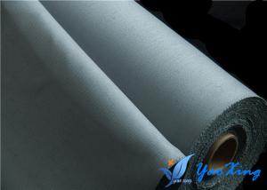 Quality Silicone Coated Fabric For Welding Blanket 0.8mm Gray Fireproof Fabric Roll wholesale