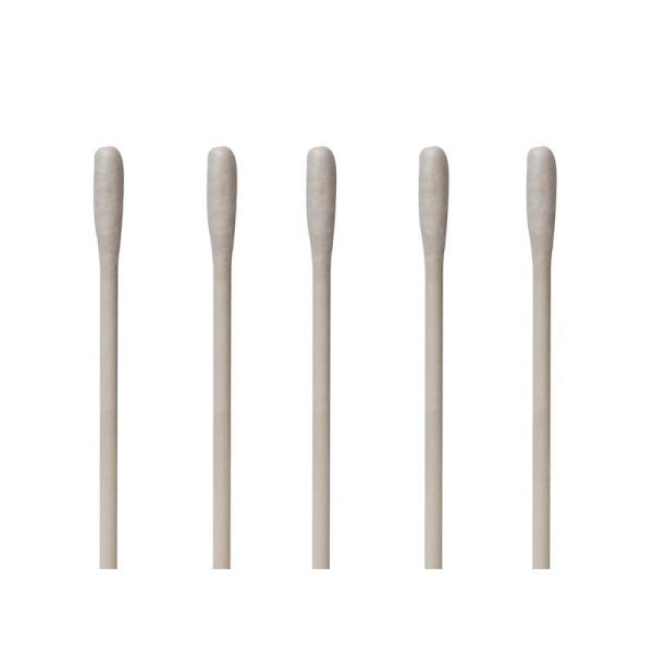 3 Inch Slim Paper Handle Cleanroom Consumables Lint Free Cotton Swabs