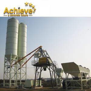 Quality JS500 HZS25 Concrete Mixing Plant Stationary Ready Mixed 3.8m wholesale