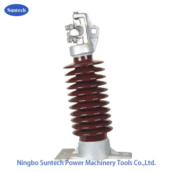 Vertical Type Ceramic Post Insulator Dry State With Stud M20