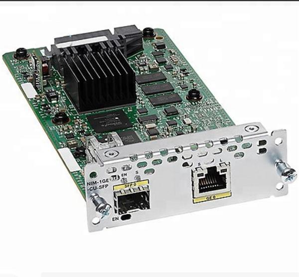 Cheap NIM-1GE-CU-SFP= Networking Server Power Supply Modular 1 Port Gigabit Ethernet for sale