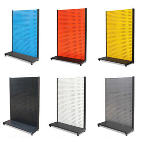 Blue Steel Hanging Pegboard Display Rack , Tool Display Racks,Steel Rack Price