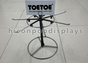 China Merchandising Retail Store Fixtures Table Top Revolving Display Rack on sale