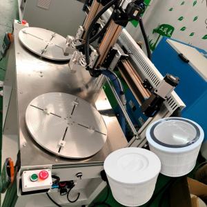 China Scraping Width Filter Cartridge Making Machine Rotary Glue Scraper on sale