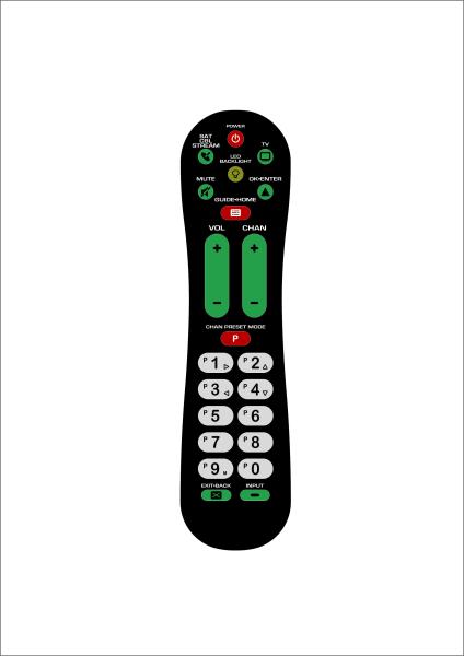 Cheap Eco - Frienldy All Purpose Remote Control , Multi Function Remote Control  Long Term Life for sale