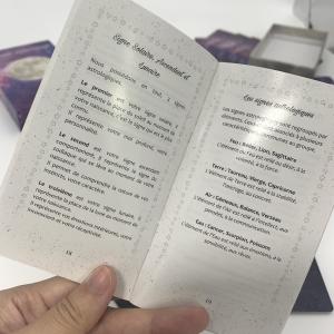 Non Toxic CMYK 4C Offset Printing Tarot Card Deck