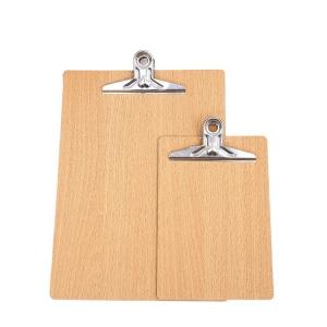 Quality Customized Wooden Clipboard A4 Size Writing Clipboard with Customer