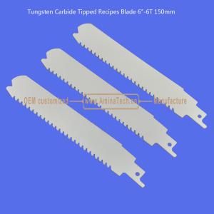 Buy cheap Tungsten Carbide Tipped Recipes Blade 6"-6T 150mm,Reciprocating from wholesalers