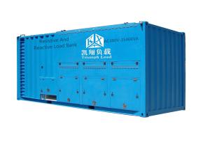 Anti Interference Reactive Load Bank , Accurate Data Resistive Inductive Load