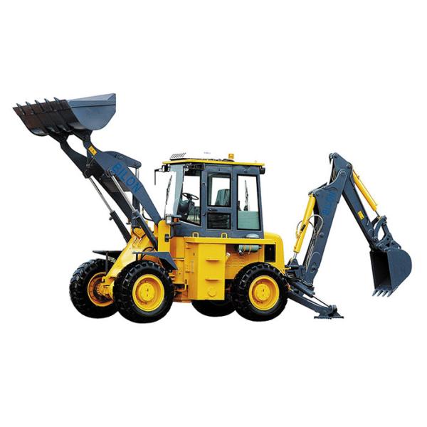 Cheap 1.8T Compact Backhoe Loader 9500 Rated Load With Custom Color for sale