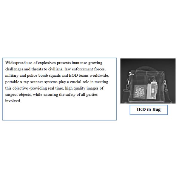 Quick Real Time Image Portable X Ray Scanner Laptop Computer For Eod / Ied