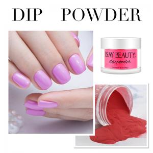 Quality fast dry fake nails powder apply Nail dip kit acrylic dipping powder system, glitter nail dip powder wholesale