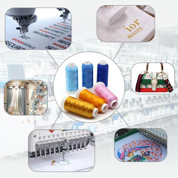 High Tenacity Zari Thread Embroidery for Stock and Customized Knitting Applications