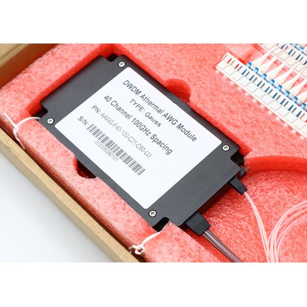 Gaussian Filter 40 Channel DWDM AWG Module 100GHz Athermal