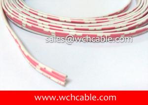 Quality UL20080 Low Voltage PVC Flat Ribbon Cable Rated 60, 80, 90 or 105 deg C 30V wholesale