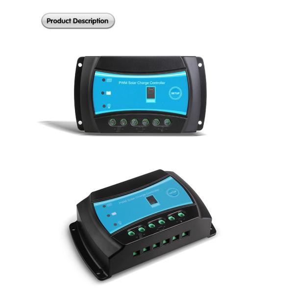 Smart Solar Charge Controller 10a 30A LM 2410 Battery Regulator PMW Type
