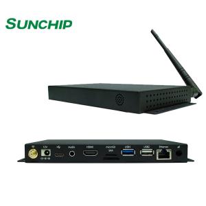 China Black Metal Media Player Box 4K 60FPS EDP LVDS HD Ethernet Android Linux Operating System on sale