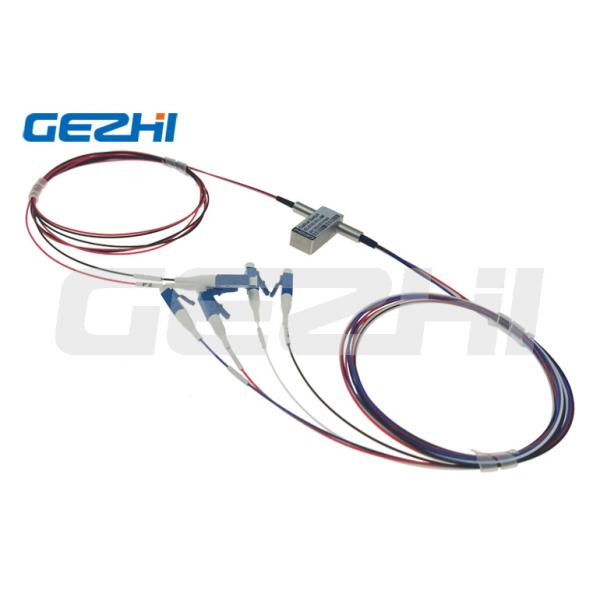 D1x2 Mechanical Optical Switches 1650nm LC UPC Dual Relay Switch
