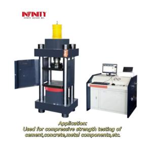 Quality 1500KN Micro Computer Control Electro Hydraulic Servo Compression Testing Machine wholesale