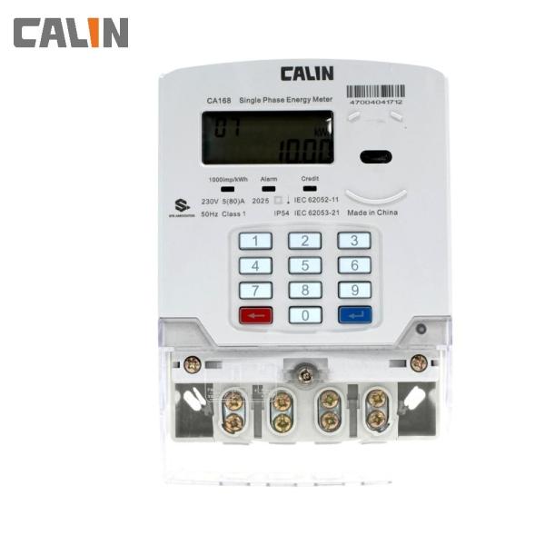 Quality Single Phase Smart IP54 Prepaid Electricity Meter With RF Module wholesale