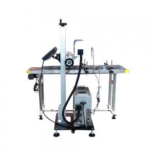 Quality 10W 20W 30W CO2 Laser Marking Machine Fast Speed Batch Coding For Glass Plastic Bottle wholesale