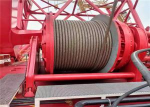 China Offshore Platform Wind Powered Lifting Crane Winch Drum With Lebus Grooves on sale