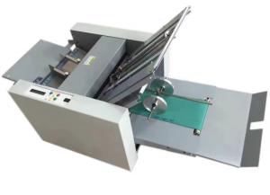 Quality A3 Desktop 4 Combs Folding Machine Automatic Envelope Filter Paper Brochure Folding Machine Equipment wholesale