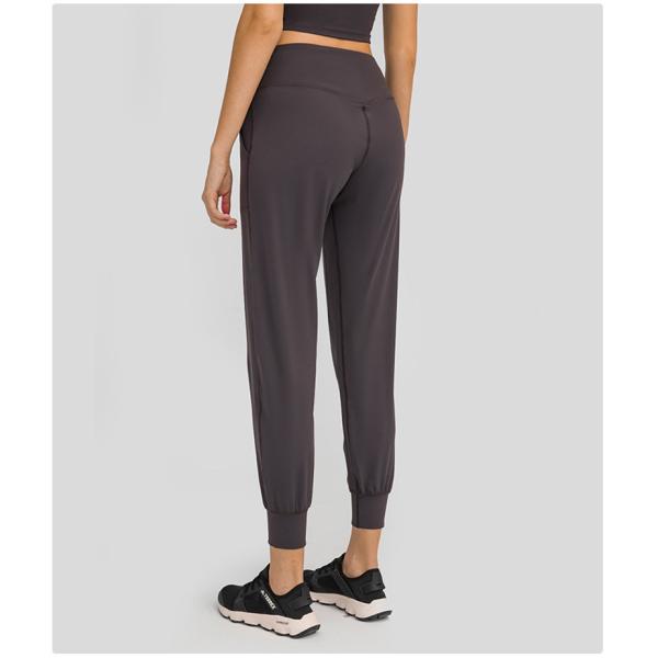 Side Pocket Women's Loose Jogger Pants Athletic Breathable Running Sweatpants