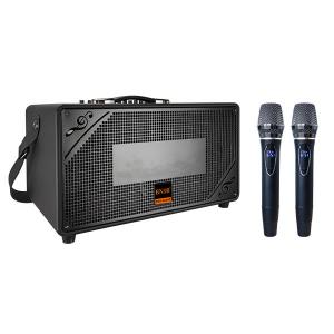 Quality 1000 Watts Portable Karaoke Machine Bluetooth Speaker Wooden USB Connection wholesale