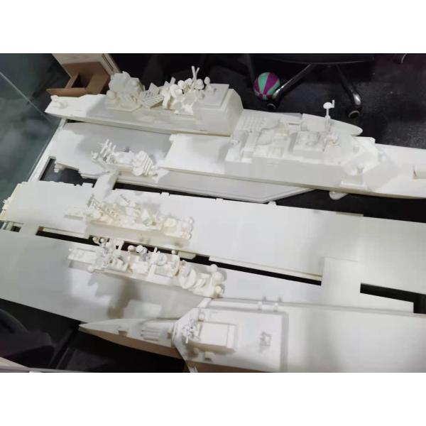 Aircraft Carrier Industrial FDM 3D Printing Service With Brushing