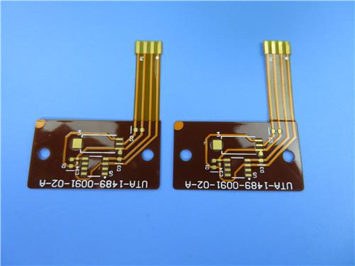 Cheap Polyimide Base Single Sided FPC Flexible PCB Board With Immersion Gold for sale