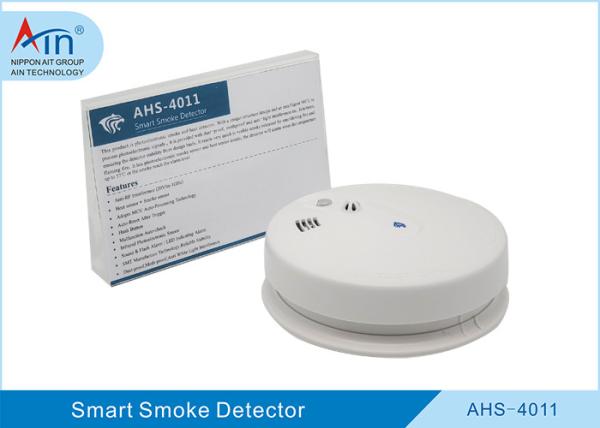 Cheap Smoke Detector Smart Home Security Devices With Embedded Wall Installation for sale