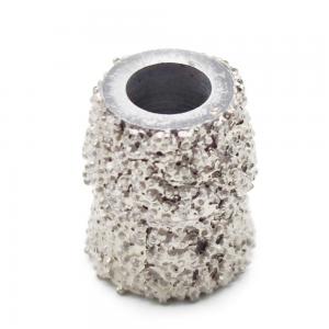 Quality Vacuum Brazed Double Beards Type Diamond Wire Saw Beads for Cutting Granite Quarrying wholesale