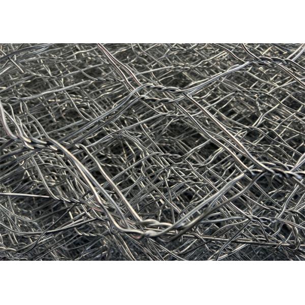 Durable Double Twisted Hexagonal Wire Mesh 60 * 80 / 80 * 100 Mm Hole Size