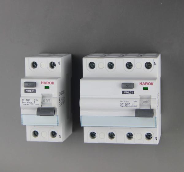 Cheap VML01 Type A Type AC Type ASi Residual Current Device With Inmetro Certificate for sale