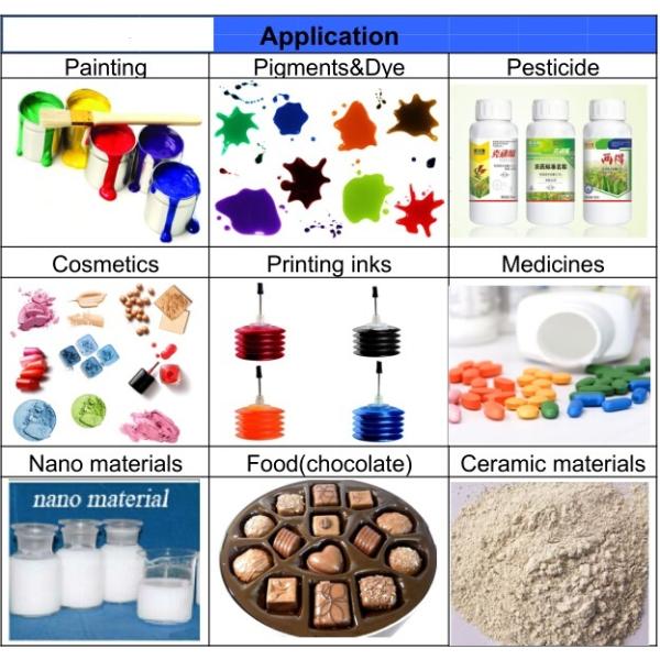 Water Paint SS304 Wet Bead Milling Process 10um